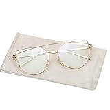 Pro Acme New Fashion Premium Cat Eye Clear Lens Glasses Frame Non-Prescription