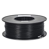 Inland 1.75mm Black PLA 3D Printer Filament - 1kg Spool (2.2 lbs)