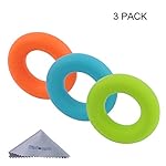 Wisdompro-Hand-Grip-Forearm-and-Finger-Strengthener-Exercise-Rings-Set-of-3-Different-Resistance-Levels-30-40-and-50-pounds-Increase-Your-Hand-Strength-Pinch-and-Crush-Strength