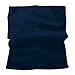 100% Merino Wool - Midweight Neck Gaiter - Skiing Neck Warmer - Winter Face Mask - Multipurpose Headwear - Navy Blue - Moisture Wicking Neck Wear