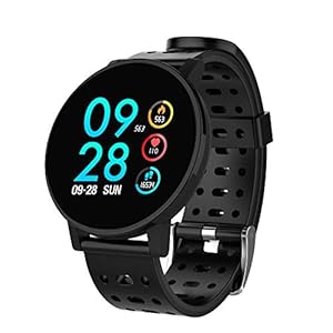 Coulax 令和モデル スマートウォッチ スマートブレスレット 心拍計 歩数計 睡眠検測 消費カロリー 電話着信通知 アプリ通知 音楽制御 カメラ遠隔操作タッチ操作 Ip67防水 磁性充電式 Ios Android対応 機能がいっぱいで嬉しい