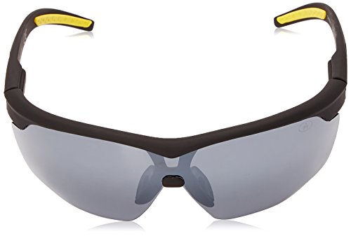 Ironman Men's Tenacity Wrap Sunglasses, Matte Black Rubberized, 136 mm