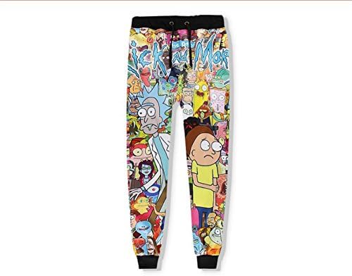 Men Women Hoodies Sweatshirt Cartoon Rick and Morty print fashion Hoodie casual Pullovers color 7 M