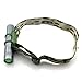 Homyl Camouflage Adjustable Headband Belt Elastic Headlamp Strap for 22-25mm Torch Flashlight Hands Free Light Accessories