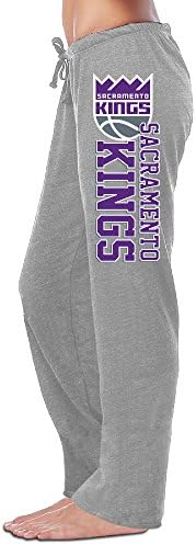 Women's Sacramento Kings 100% Cotton Sweatpants Ash Size XL