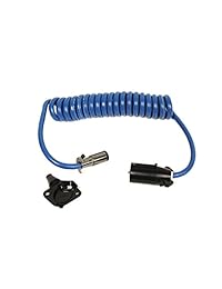 Blue Ox BX88206 cable en espiral con receptor hembra