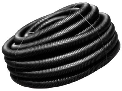 Advanced Drainage Systems 04510100 Solid Singlewall Pipe, 4" x 100'