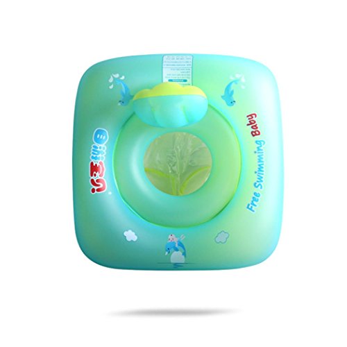 Boofab Baby Inflatable Swimming Float Ring Children Waist Float Ring Inflatable Floats Pool Toys Swimming Pool Accessories (L)