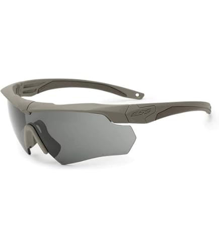 Amazon.com: ESS Sunglasses Crossbow ONE Black with Clear Anti-Fog