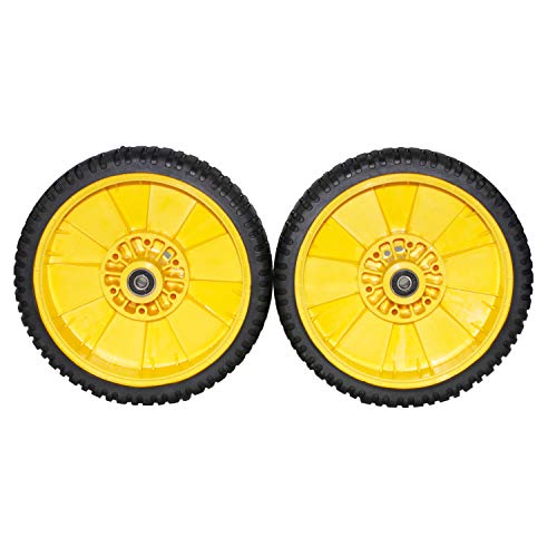 Outdoors & Spares 2 Packs Replaces Oregon 72-115 Mower Wheel for AM115138 GY20630 John Deere JX25 14SB JX75,8 x 200