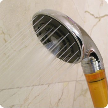 Vitamin C Handheld Rain Shower Head With Water Filter By SONAKI - 2 Shower Filters Included - Removes Up To 99.9% Of Chlorine And Chloramines