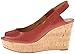 Nine West Women's Cantalope Leather Wedge Sandal