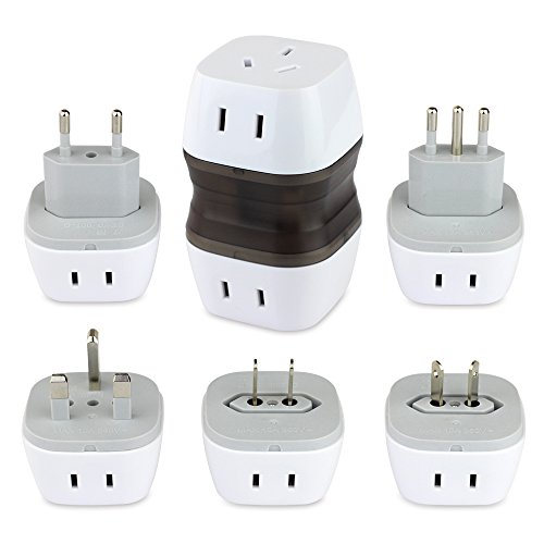 Universal Worldwide Travel Adapter Plug, wonplug Wall Outlet Adapter AC