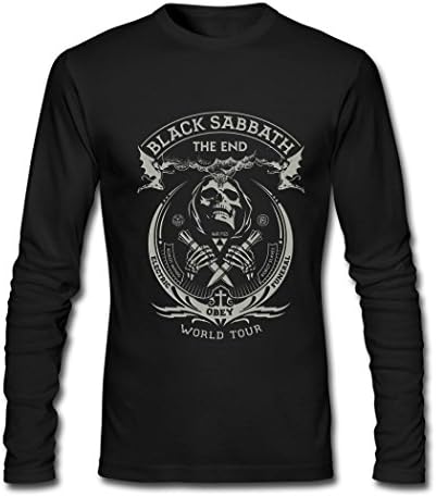 Men Black Sabbath popular logo Adult Long-Sleeve T Shirt XXL