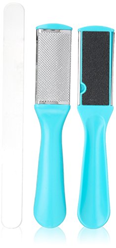 #1 Premium Pedicure Kit SALE, Features 2 Quality Foot Rasp Callus Removers Plus BONUS Glass Nail File for Supple, Soft Feet and Heels. #1 Premium Pedicure Kit SALE, Features 2 Quality Foot Rasp Callus Removers Plus BONUS Glass Nail File for Supple, Soft Feet and Heels.