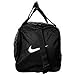Nike Brasilia 6 Small Duffel Duffel Bag Black/Black/White Multi Snake One Size