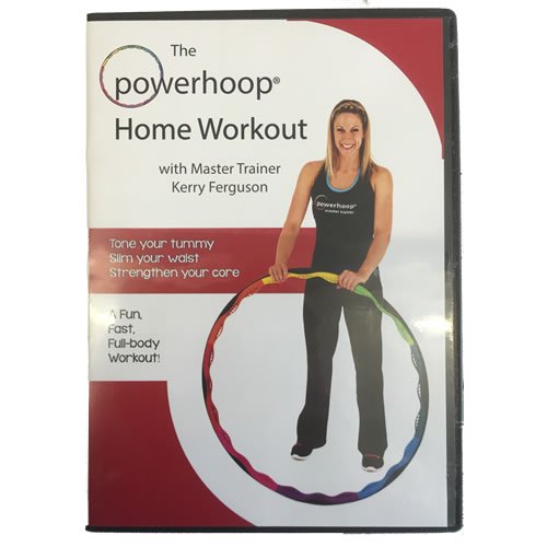 The Gigafish Hoop Home Workout with Master Trainer Kerry Ferguson, DVD, English Language, 45 min Runtime
