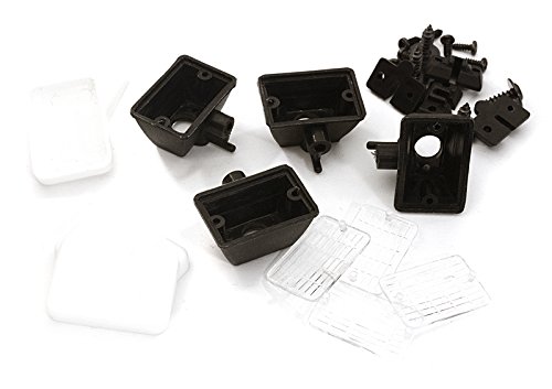 Integy RC Model Hop-ups OBM-1699 Realistic Spot Light (4) w/o LED, Plastic Housing for 1/10 & 1/8 Scale