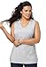 Roamans Women's Plus Size Ultimate V-Neck Tank