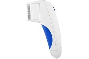 TEAFIRST Electric Flea Zapper Lice Remover Hair Comb Brush Pet Dog Cat Safe Cleaning Tool