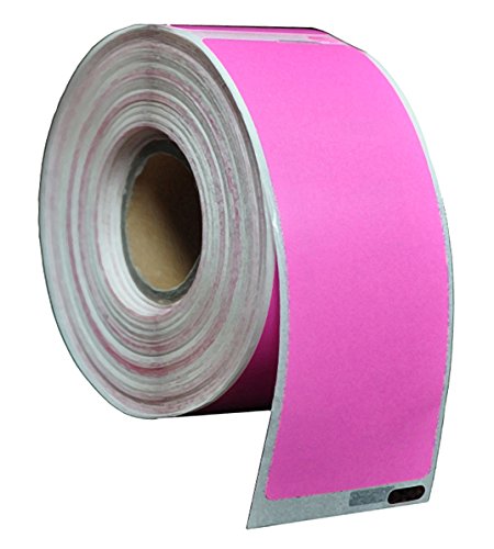 Compatible with Dymo 99012 Pink Thermal Address Labels for LabelWriter 4XL 450 400 330 320 310 Twin Turbo Duo Seiko SLP 450 430 420 400 240 220 200 120 100 Pro Plus (Pack of 1)