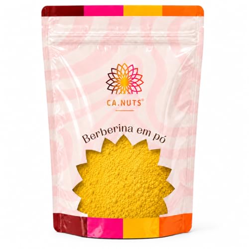Berberina em Pó Pura Berberis Vulgaris HCL Alta Concentrado | Suplemento Natural Premium (100g)