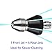 Tool Daily Pressure Washer Sewer Jet Nozzle, Quick Connect Drain Cleaning Water Nozzle, 1/4 Inch 5000 PSI Orifice 6.5