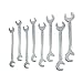 Zenith Industries ZN502010 Mini Double Open End Wrench Set, 5mm-11mm