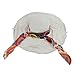 Women's Foldable Floppy Reversible Travel Beach Sun Visor Hat Wide Brim UPF 50+ Beige
