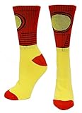 Marvel Iron Man Athletic Crew Sock, Shoe size 6-12