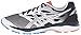 ASICS Men's Gel-Cumulus 18 Running Shoe, White/Silver/Black, 12 M US