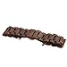For iWatch Apple Watch Series 2/1 42mm Bracelet,Sunfei Natural Wood Wrist Watch Strap (Brown)