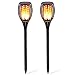 Solar Lights Outdoor Waterproof Dancing Flickering Flames Torches Lights 96 LED Landscape Decoration Lighting Dusk to Dawn Auto On/Off Solar Security Spotlight for Garden, Patio, Yard, Driveway-2 Pack primary