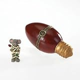 Boyds Bears Edison's Antique Christmas Light with Twinkles McNibble Hinged Box 4022280 - NEW!