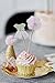 Talking Tables Pink And Gold Party Supplies Tutu Cake Topper | Great For Girl Baby Shower And Girls Party | Pink Gold, 12 Pack