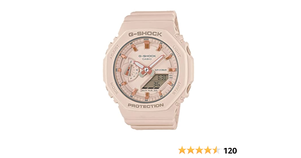 Amazon Com G Shock Gmas2100 4a Pink Rose Gold One Size Clothing Shoes Jewelry