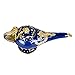 QIFU-Hand Painted Enameled Aladdin Lamp Decorative Hinged Jewelry Trinket Box Unique Gift for Home Decor