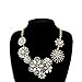 Fit&Wit Golden Tone Jewelry Sets Rhinestone Crystal Drop Dangle Earrings Or Statement Necklace (Necklace2)