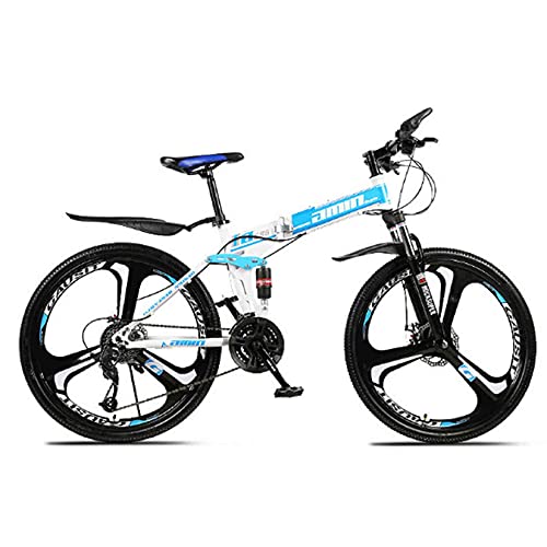 Gmlmes Folding Mountain Bike, 26'' Wheels 21 Speed