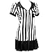 Risque Referee Women's Halloween Costume Sexy Sports Ref Ump Skirt Outfit White
