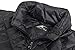XPOSURZONE Women Packable Down Quilted Jacket Lightweight Puffer Coat Black L