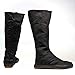 Ace Martial Arts Supply Ninja Tabi Boots, Black Jikatabi (Outdoor Tabi) (12)