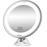 Beautural 10X Magnifying Makeup Mirror with LED