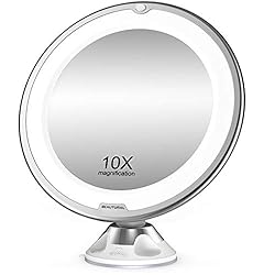 Beautural 10X Magnifying Makeup Mirror with LED
