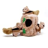 Outward Hound Hide A Squirrel Plush Dog Toy