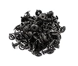 GooDeal 50pcs Plastic Rivet Fastener Mud Flaps Fender Push Clips 8mm NA01-56-145