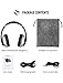 Mpow 059 Bluetooth Headphones Over Ear, Hifi Stereo Wireless Headset, Built-in Microphone, Soft Memory-Protein Earmuffs, Foldable, with Wired Mode, for Online Class, Home Office, PC, Cell Phones, TV