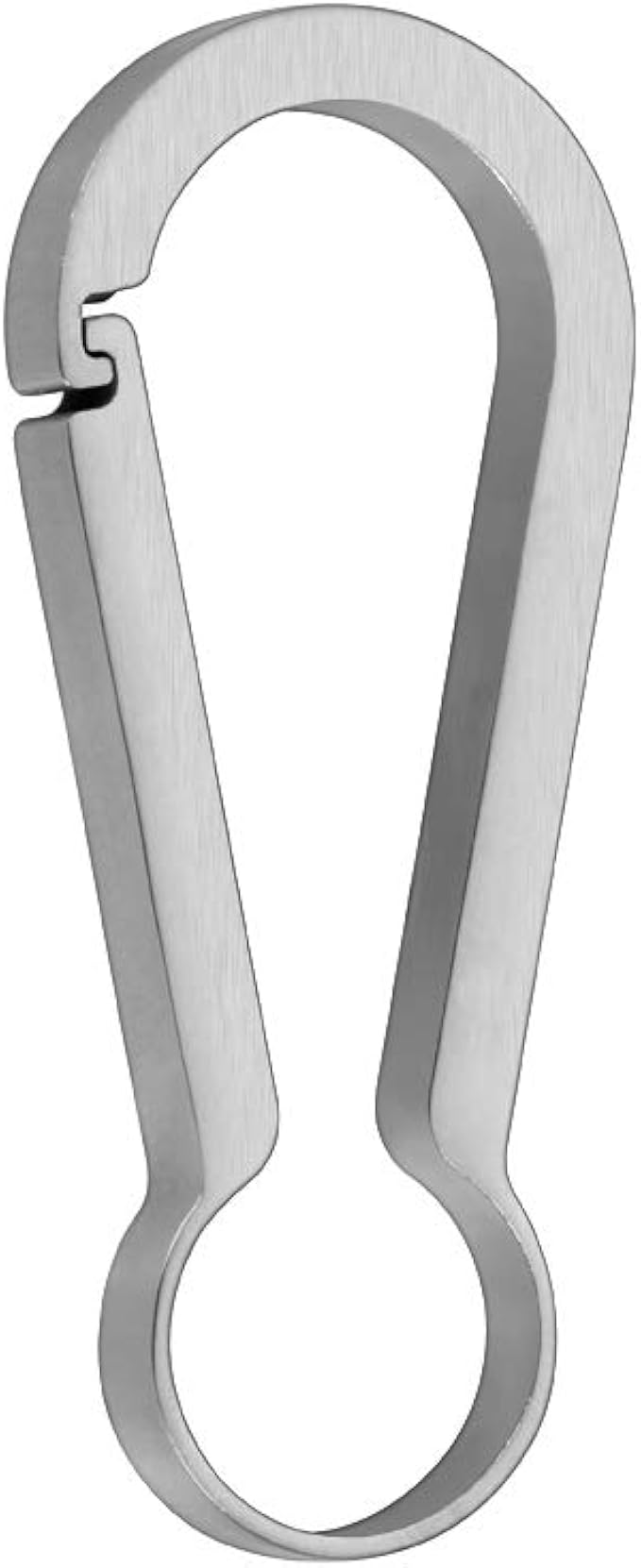 TIEDC Titanium Keychain Key Clip, Quick Release Spring