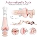Handsfree Blow Job Stroker for Men Stamina Training Soft Silicone Device Men's Adult Toys Artificial 3D Realistic Lifelike Toys for Men Electric Deep Thrusting Massage Cup Underwear Toys, Tshirt