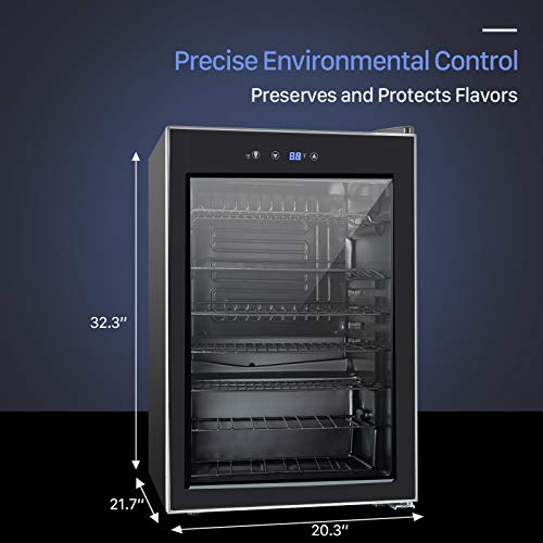 KUPPET 36 Bottle Wine Cooler, Counter Top Wine Cellar/Chiller with